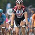 Frank Schleckat the finish of the 10th stage of the Tour de France 2006